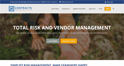 Desktop Screenshot of ncontracts.com